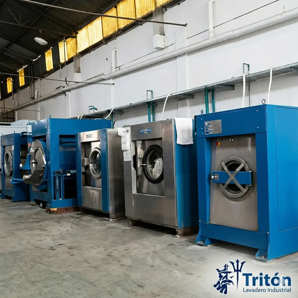 Lavadoras industriales de la planta de Tritón